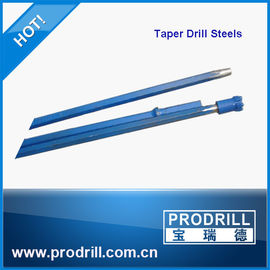 China Hex.22 108mm Carburized Anti-Wear Tapered Drill Rods for Mining supplier