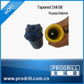 China High Quality buttons Tapered Drill Bit for Russia Market supplier