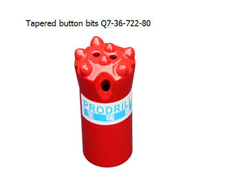 China Tapered button bits Q7-36-7 22-80 supplier