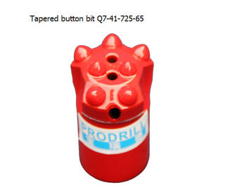 China Tapered button bits Q7-41-7 25-65 supplier