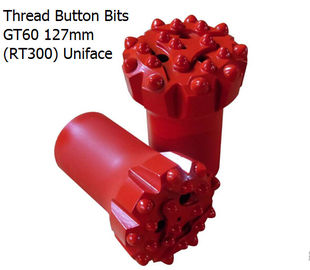 China GT60 127mm(RT300) Uniface Thread Button Bits supplier