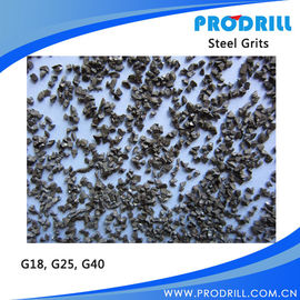 China Grit blasting abrasive steel grit G18 G25 G40 supplier