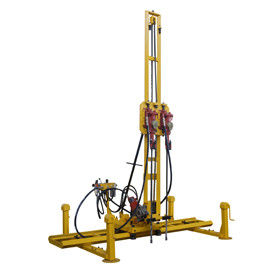 China 1 hammer, 2 hammers or 4 hammers pneumatic mobile rock drills for stone quarry line drilling hole supplier
