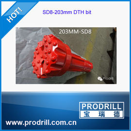 China SD8 203mm DTH Hammer Bits supplier