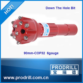 China COP32 flat face DTH drill bit for quarrying supplier
