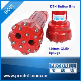 China QL50 140MM DTH Hammer Bits supplier