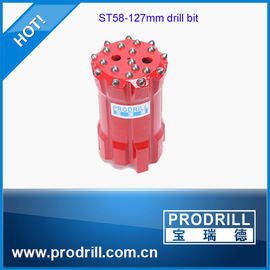 China ST58-127mm Thread Rock Drill Button Bit for Mining & Construct supplier
