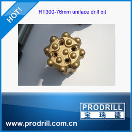 China RT300-76mm uniface drill bit for Quarry &amp; mining supplier
