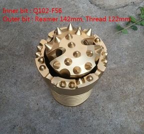 China button bit double casing drill tool supplier