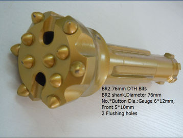 China Br2 Shank 76mm DTH Bit for Small Hole supplier
