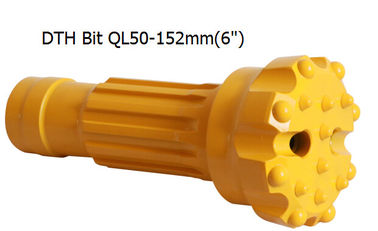 China DTH(Down-the-hole) Bit QL50 152mm ( 6 inch high Air pressure DHT bits ) supplier