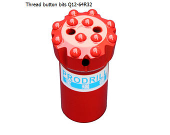 China Thread button bits Q12-64R32 supplier