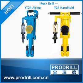 China YT24 Air Leg Rock Drill machine for Drilling supplier