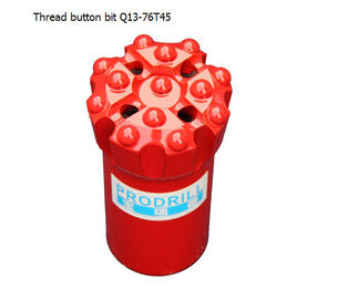 China Thread button bits Q13-76T45 supplier