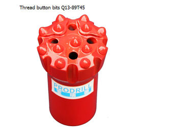 China Thread button bits Q13-89T45 supplier