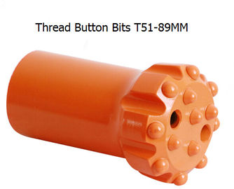 China T51-89mm Standard  Thread Button Bits supplier