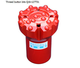 China Thread button bits Q16-127T51 supplier