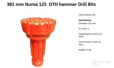 China DTH Bit NUMA125-381mm supplier