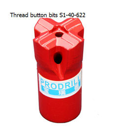 China Thread button bits S1-40-622 supplier