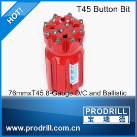 China Tread button bits T45-76mm supplier
