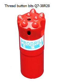 China Q7-38mm R28 Thread Button Bits from Prodrill supplier