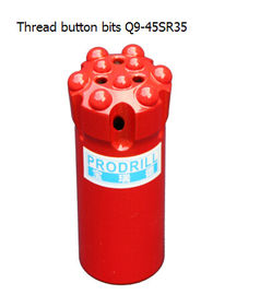 China Q9-45 SR35  Thread Button Bits with good quality supplier