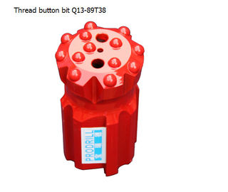 China Q13-89 T38 Thread Button Bits with good quality supplier