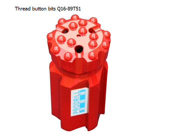 China Q16-89 T51Thread Button Bits with good quality supplier