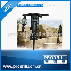 China TY24C Pneumatic Hand-Held Rock Drill for Quarry supplier