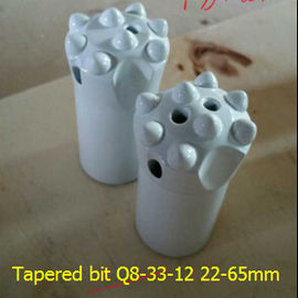 China Q8-33-12 22-65mm Tapered button drill bit supplier