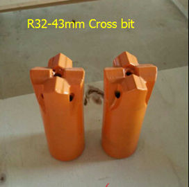 China Thread R32-43mm Cross bit supplier