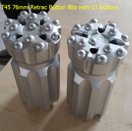 China T45 76mm Retrac Button Bits with 13 Buttons  from PRODRILL supplier