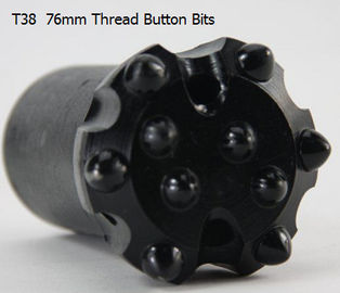 China T38  76mm Thread Button Bits Button Bits from PRODRILL supplier
