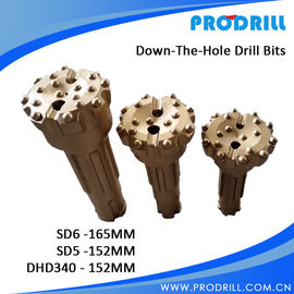China DTH bits SD6-165mm，SD5-152mm, DHD340-152mm supplier