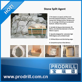 China Soundless stone cracking agent with High quality  from prodrill supplier