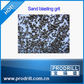 China Special G18 Angular Steel Grit for Granite Gang Saw supplier