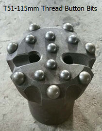 China T51-115mm Thread Button Bits for rock drilling supplier