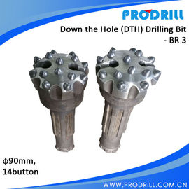 China BR3-90 flat face dth drill bit supplier