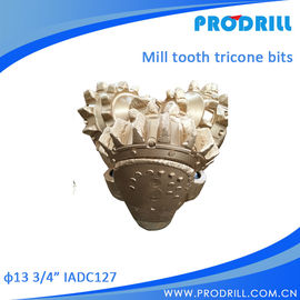 China 13 3/4"IADC127 Steel tooth tricone rotary drill bit supplier