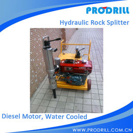 China Diesel Driven Pump with Steel cylinder Hydraulic Rock Splitter supplier