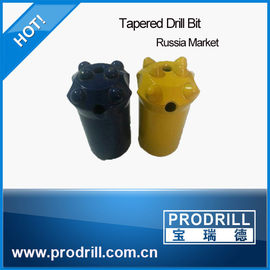 High Quality buttons Tapered Drill Bit for Russia Market supplier