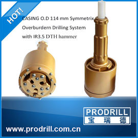 Symmetrix Overburdern Drilling System casing 114mm for DTH hammer DHD 3.5 supplier