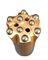 R28 38mm 7buttons Thread Rock Drill Button Bit for Drfting &amp; Tunneling supplier