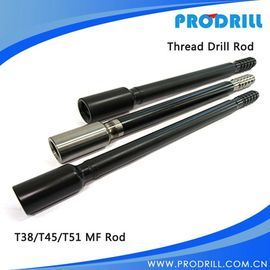 Length 0.5-6 meter, R32, T38 , T45, T51, GT60 heavy duty  extension rod for bench drilling supplier