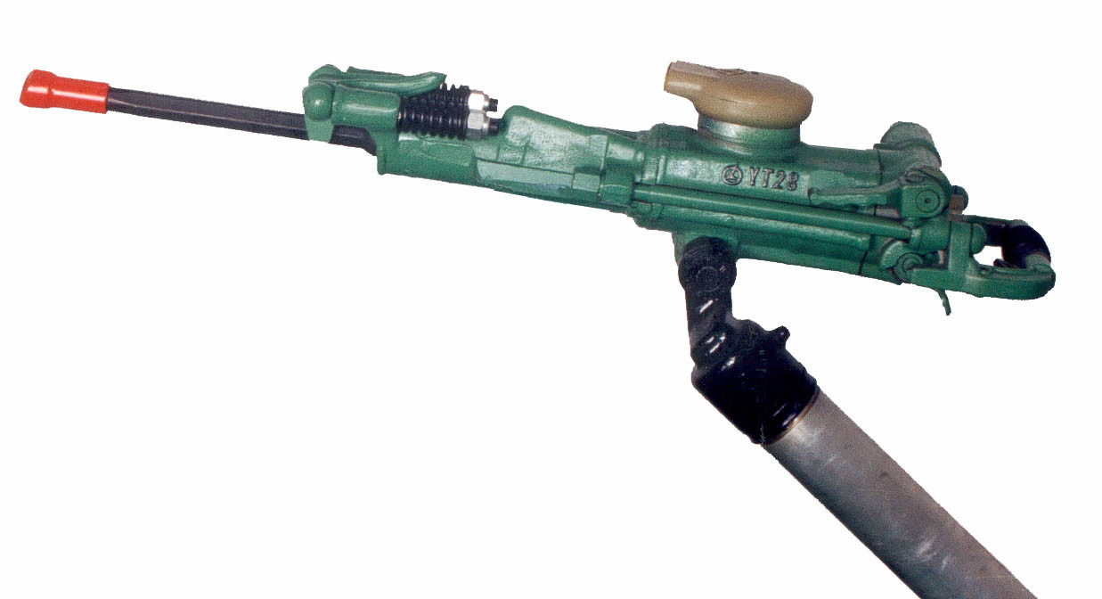 Yt24 Yt27 Yt28 Yt29a Horizontal Pneumatic Air Leg Rock Drill For
